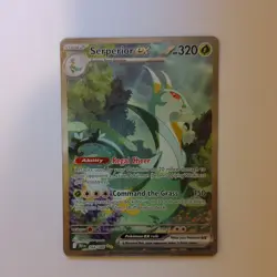 The Pokemon Company Serperior ex 164/086 Sv: Black Bolt SIR Full Art Holo ENG - Image 2