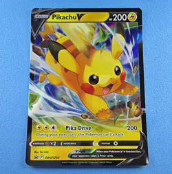 The Pokemon Company Pikachu V SWSH285 Holo Promo Sword & Shield EN 200 - Image 1