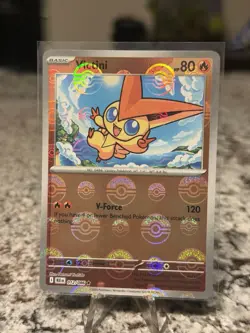 Victini Poke Ball Pattern Promo 012/086 Pokemon Sv: Black Bolt & White Flare - Image 1