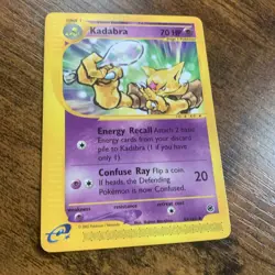 Pokemon TCG Kadabra Expedition Card 84/165 Regular Uncommon - Image 1