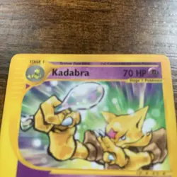 Pokemon TCG Kadabra Expedition Card 84/165 Regular Uncommon - Image 3