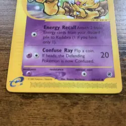 Pokemon TCG Kadabra Expedition Card 84/165 Regular Uncommon - Image 4