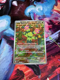 Pokemon TCG Maractus 160/159 Illustration Rare Journey Together - Image 1