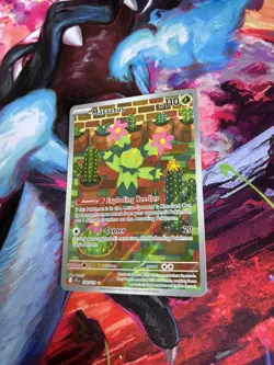 Pokemon TCG Maractus 160/159 Illustration Rare Journey Together - Image 3