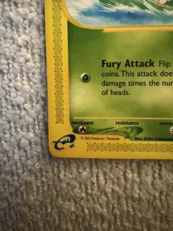 Weedle 114/144 Non-Holo Skyridge E Series 2003 Pokemon TCG NM-LP Extremely Rare - Image 4