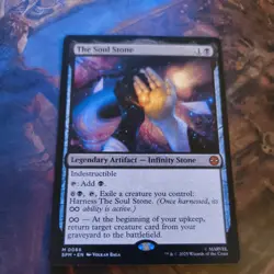 The Soul Stone - Marvel Spider-Man - Near Mint - MTG Card - Image 1