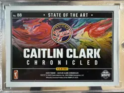 2025 Panini Caitlin Clark Chronicled - State of the Art Caitlin Clark #82 Red... - Image 2