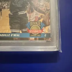1992-93 Upper Deck Shaquille O'Neal Rookie Standouts RS15 Orlando Magic Insert - Image 5