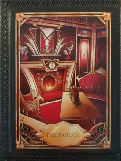 32/50 - The Parlor - ★ - 2nd Edition - Hazbin Hotel - Trading Card - Image 2