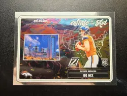 2024 Panini Zenith State of the Art Bo Nix #20 (RC) - Image 3