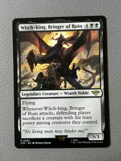 Witch-king, Bringer of Ruin The Lord of the Rings: Tales of Middle-earth MTG NM - Image 1