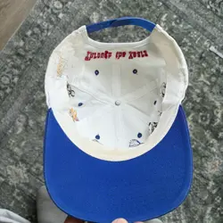 Vintage Mickey Mouse hat Cap Snapback Through The Years Goofys Hat Co Blue Bill - Image 5