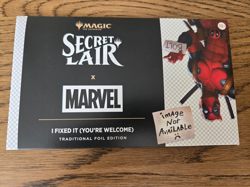 Secret Lair Marvel Deadpool I Fixed It Your Welcome Traditional Foil MTG Sealed - Image 1