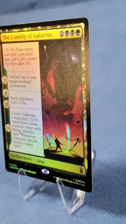 The Coming of Galactus Foil 212 Marvel Super Heroes Magic the Gathering - Image 4