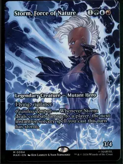 Marvel Universe Eternal-Legal #94 Storm, Force of Nature (Borderless) - Image 1