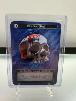 Bleeding Skull FOIL Elite Gothic NM Sorcery: Contested Realm - Image 1