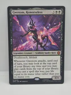 Gwenom, Remorseless 0056 - Marvel's Spider-Man - Mythic - NM - MTG - Image 2