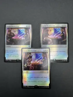MTG Final Fantasy Secret Rendezvous Sorcery Foil Lot (3) Near Mint! - Image 2