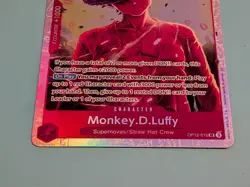 One Piece Card Game Monkey D. Luffy SR Legacy of the Master OP12-015 - Image 2