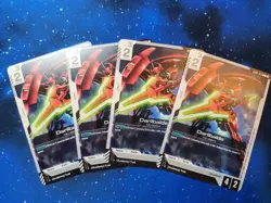 Gundam TCG GD01 Uncommon White 4-Card Play Sets - Select Your Cards From List - Image 3