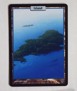 Island - Unhinged - NM - FULL ART - MTG - Image 3