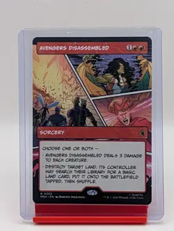 Avengers Disassembled [Borderless] #302 Magic Marvel Super Heroes - Image 1