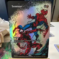 Wizards of the Coast MTG Spider-Man Terminate 0040 Mythic Foil Alt Art EN BR - Image 1