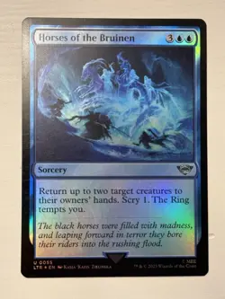 Horses of the Bruinen (Foil) MTG: The Lord of the Rings - NM - Image 1