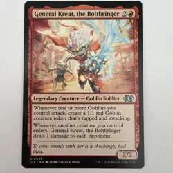 MTG General Kreat, the Boltbringer (Anime) 0048 J25 Foundations M/NM - Image 1