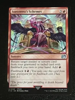 MTG Final Fantasy Sorceress's Schemes 0159 NM - Image 1