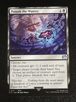 MTG Final Fantasy Poison the Waters 0111 NM - Image 1