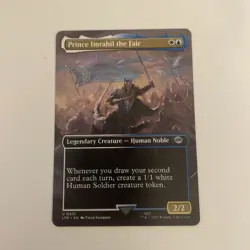 MTG LOTR NM Borderless Extended Prince Imrahil the Fair - Image 1