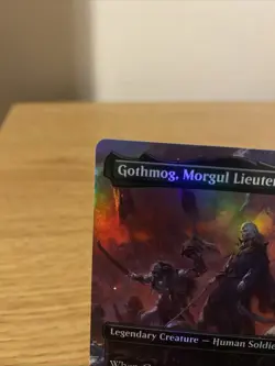 MTG Gothmog Morgul Lieutenant #429 Lord of the Rings NM Foil Borderless - Image 2