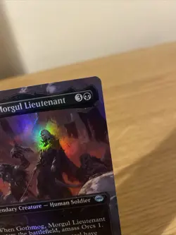 MTG Gothmog Morgul Lieutenant #429 Lord of the Rings NM Foil Borderless - Image 3
