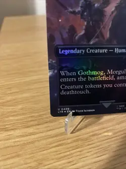 MTG Gothmog Morgul Lieutenant #429 Lord of the Rings NM Foil Borderless - Image 5