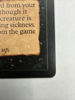 MTG Shallow Grave Mirage Near Mint NM Regular Vintage Card Small Printer Dot - Image 3
