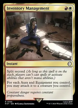 Magic The Gathering MTG INVENTORY MANAGEMENT Fallout NM Near Mint - Image 1