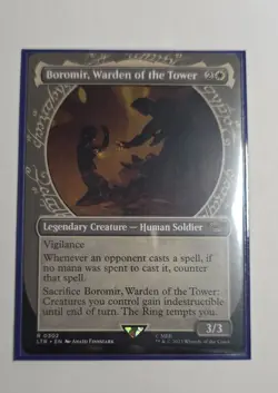Boromir, Warden of the Tower (Showcase) Universes Beyond: the Lord of the Rings: - Image 1