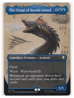 MTG The Unagi of Kyoshi Island Avatar: The Last Airbender TLA #319 rare Borderle - Image 1