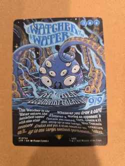 The Watcher In The Water (Poster) - MTG - Lord Of The Rings - Card #734 - NM - Image 1