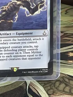 MTG Mjolnir, Storm Hammer RARE Assassin’s Creed 0074 NM/Mint - Image 2