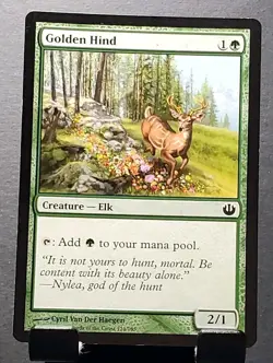 MTG 129/289 GOLDEN HIND Elk Journey Into Nyx common card⚔NM/MT - Image 1