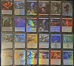 MAGIC THE GATHERING MIXED SETS ALL FOIL 79 CARD LOT NM - Image 2