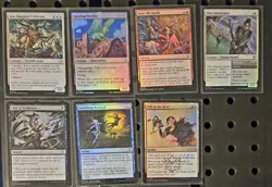 MAGIC THE GATHERING MIXED SETS ALL FOIL 79 CARD LOT NM - Image 4