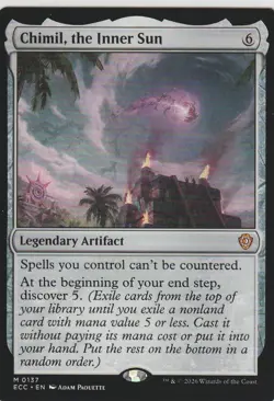 Chimil, the Inner Sun 137 Commander: Lorwyn Eclipsed Magic: The Gathering NM - Image 1