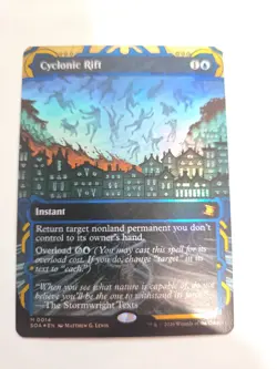Cyclonic Rift Secrets of Strixhaven: Mystical Archive Foil MTG Mythic - Image 2