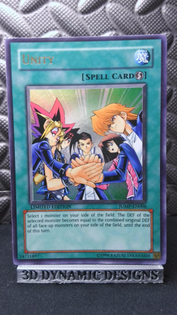 | Yugioh Unity JUMP-EN006 Ultra Rare Shonen Jump Magazine Promos LP 🔥 | - Image 1
