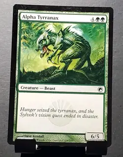 MTG 109/249 ALPHA TYRRANAX Beast Scars of Mirodin common card⚔NM/MT - Image 1