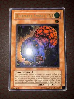 Yu-Gi-Oh! Ultimate Insect LV1 - SOD-EN005 -Ultimate Rare- Unlimited HP! - Image 1