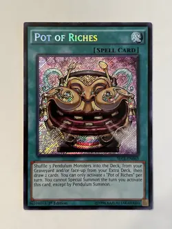 Pot of Riches SECE-EN063 Secrets of Eternity 1st Edition Secret Rare - Image 1